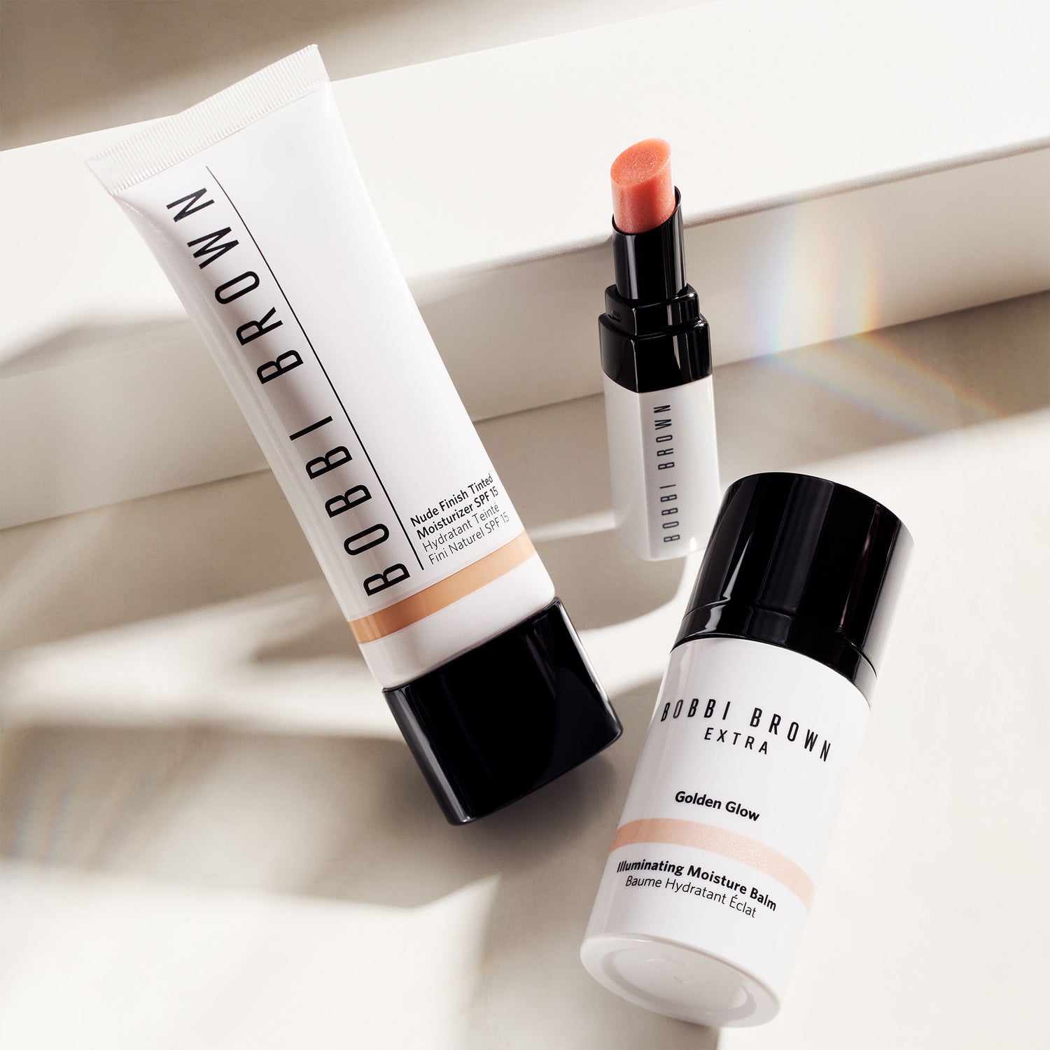 Lifestyle image of Bobbi Brown Nude Finish Tinted Moisturizer SPF 15 variant: Medium Tint