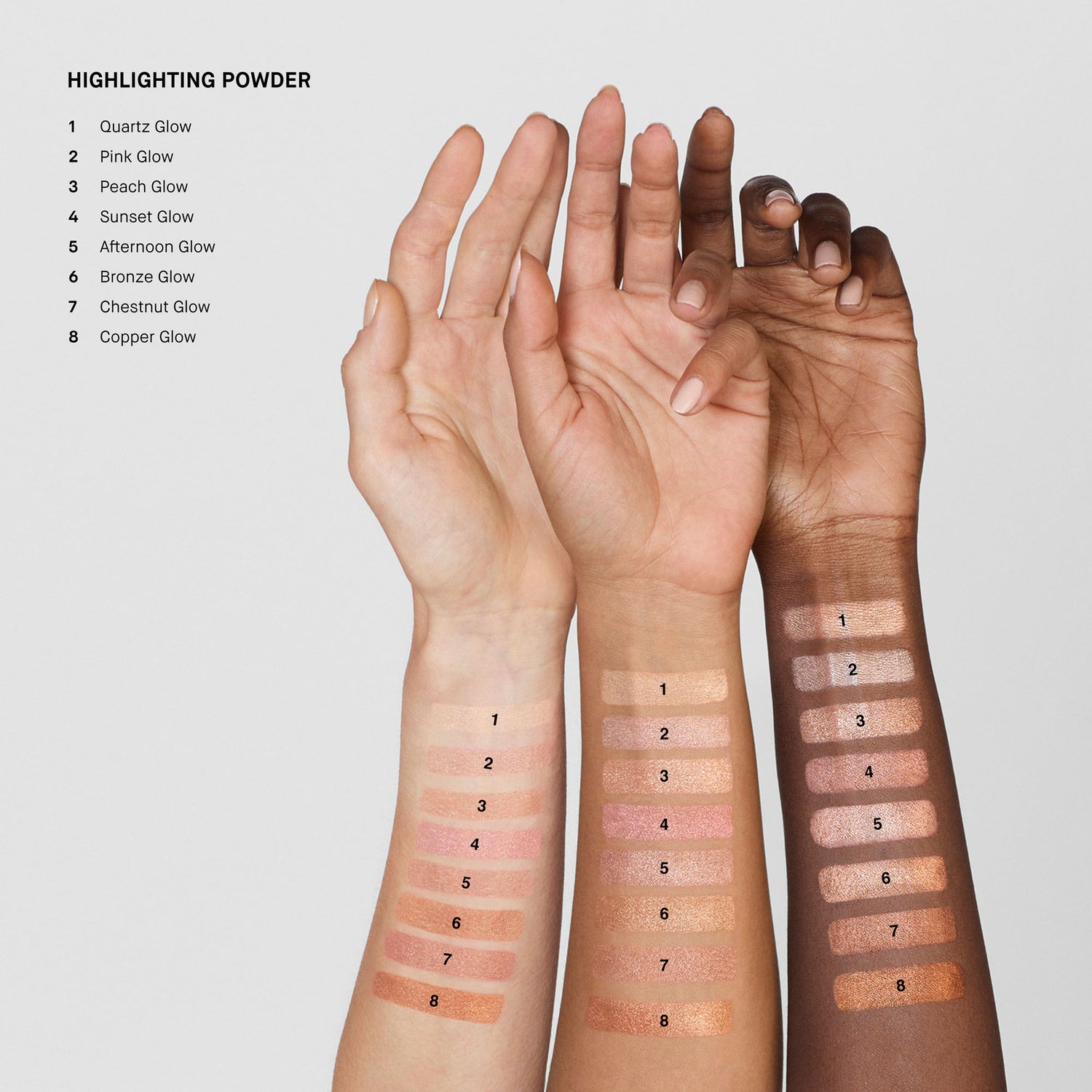 Group swatch image of Bobbi Brown Highlighting Powder