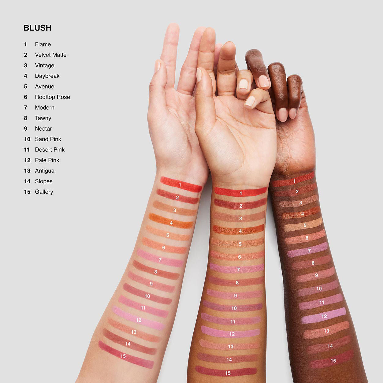 An arm swatch of Bobbi Brown Blush variant: Daybreak
