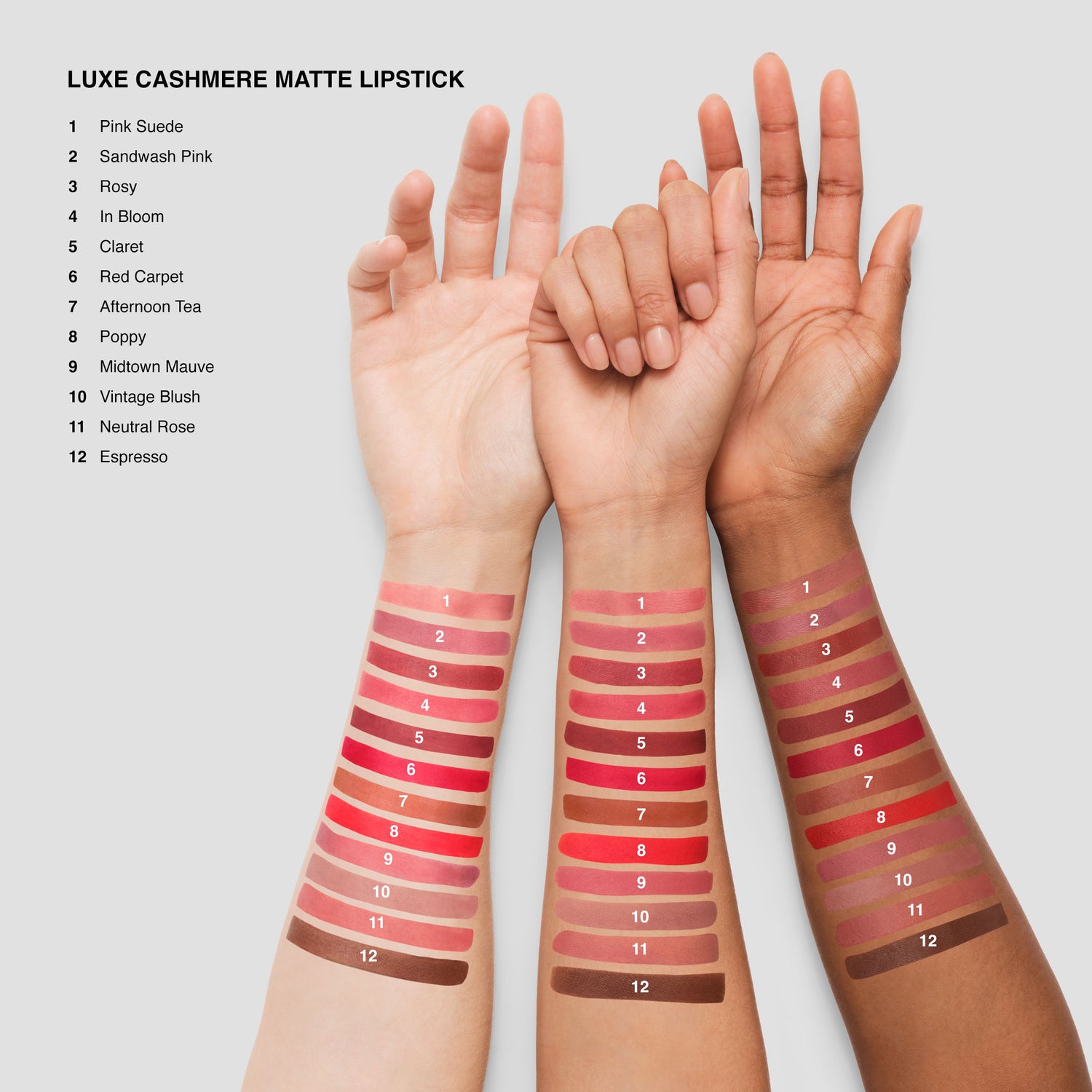 Image of product in the same collection as Bobbi Brown Luxe Cashmere Matte Lipstick