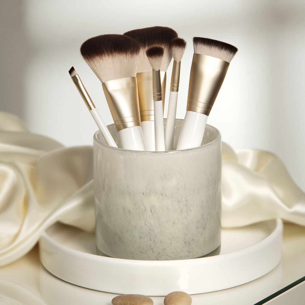 Lifestyle image of Lafco Star Magnolia Candle variant: 15.5 oz (Signature)