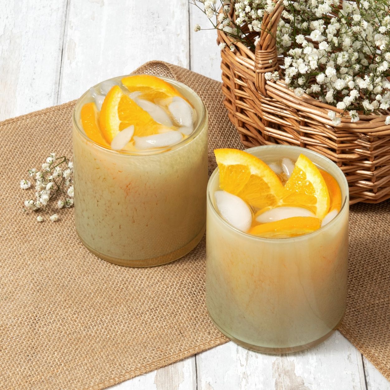 Lifestyle image of Lafco Paloma Melon Candle variant: 15.5 oz