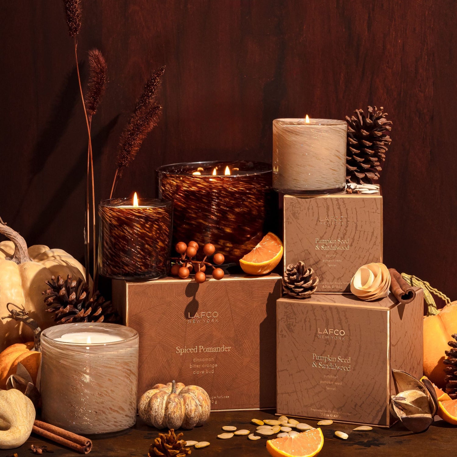 Image of product in the same collection as Lafco Spiced Pomander Candle