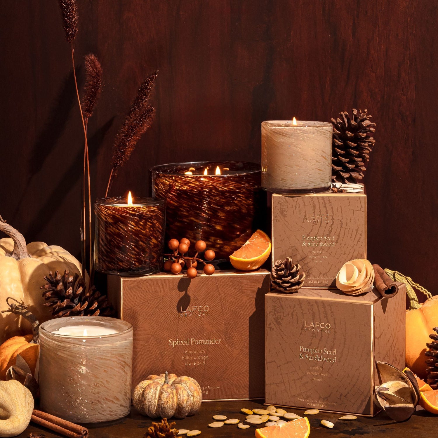 Image of product in the same collection as Lafco Pumpkin Seed & Sandalwood Candle