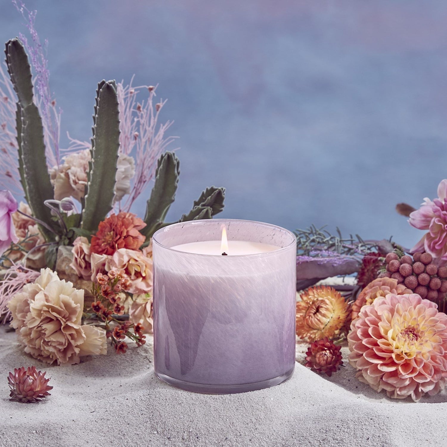 Lifestyle image of Lafco Midnight Cactus Candle
