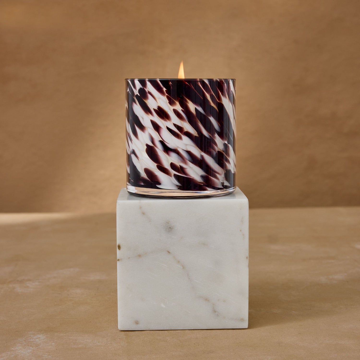 Lifestyle image of Lafco Saffron Sandalwood Candle variant: 15.5 oz (Signature)