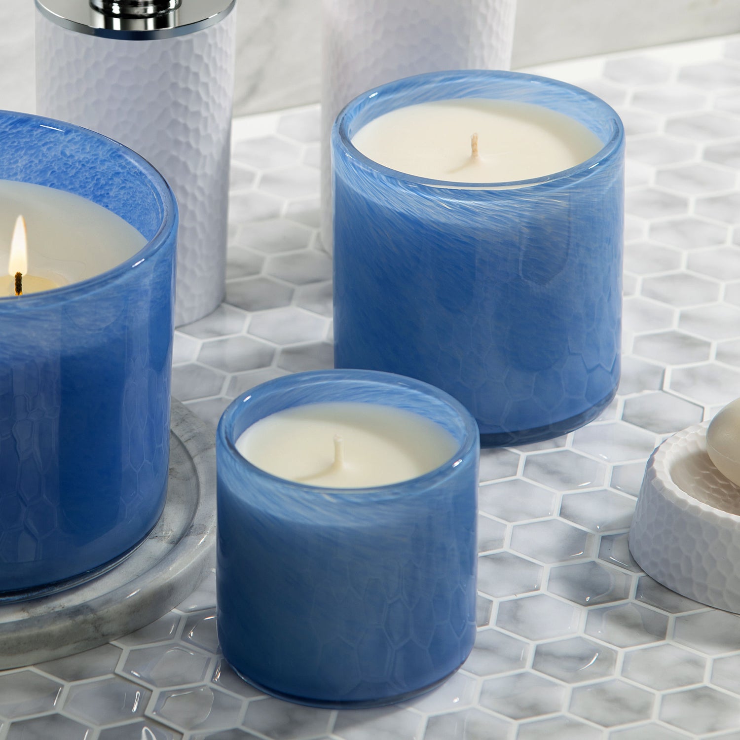 Lifestyle image of Lafco Bluemercury Spa Classic Candle