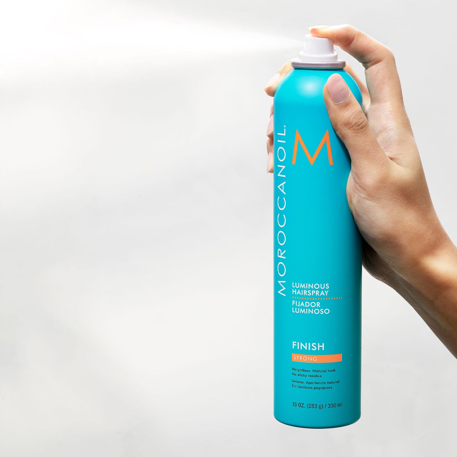 Swatch image of Moroccanoil Luminous Hairspray Strong variant: 10 oz