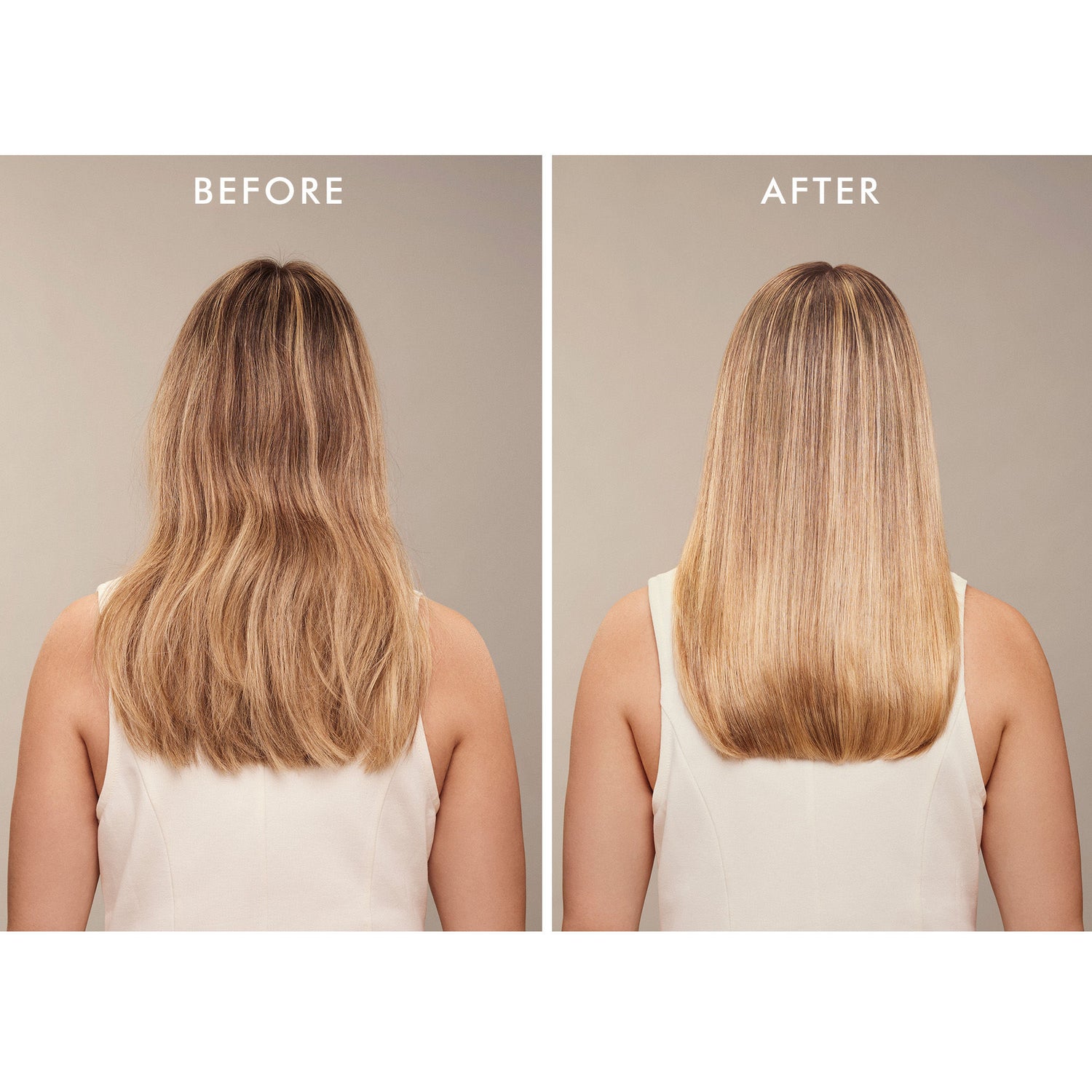 Before and after results of using Moroccanoil Moroccanoil Treatment Hair Oil Mist variant: 3.4 fl oz