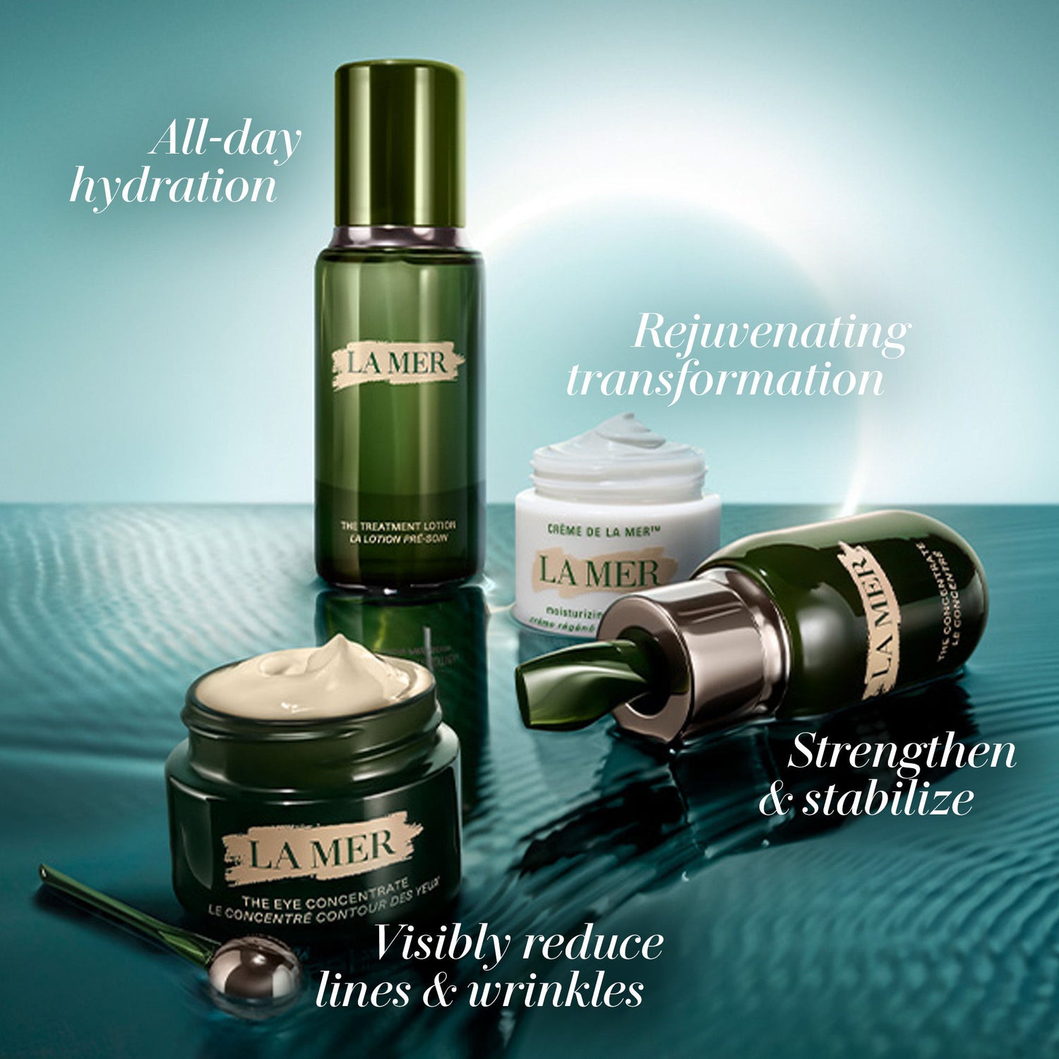 Lifestyle image of La Mer The Treatment Lotion variant: 3.4 oz