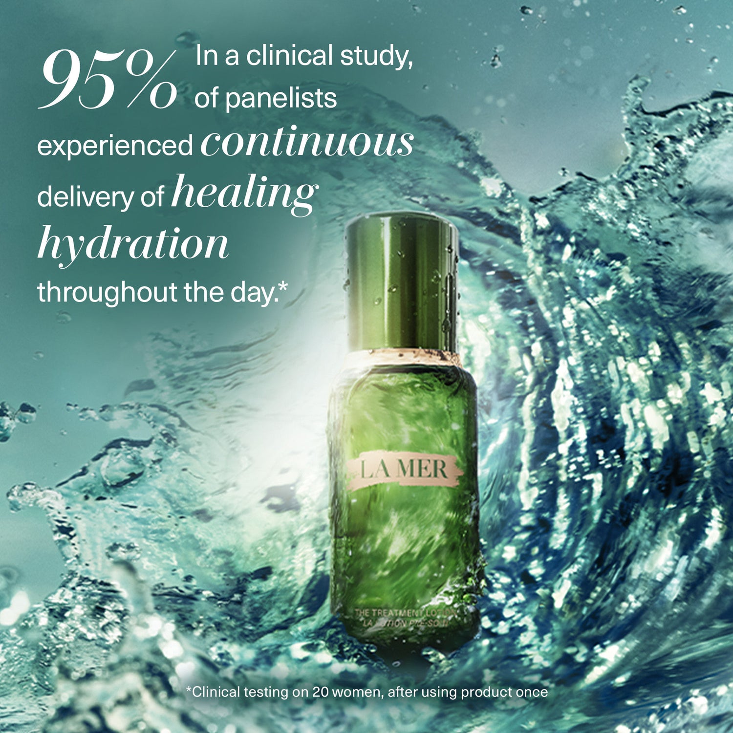 Lifestyle image of La Mer The Treatment Lotion variant: 3.4 oz