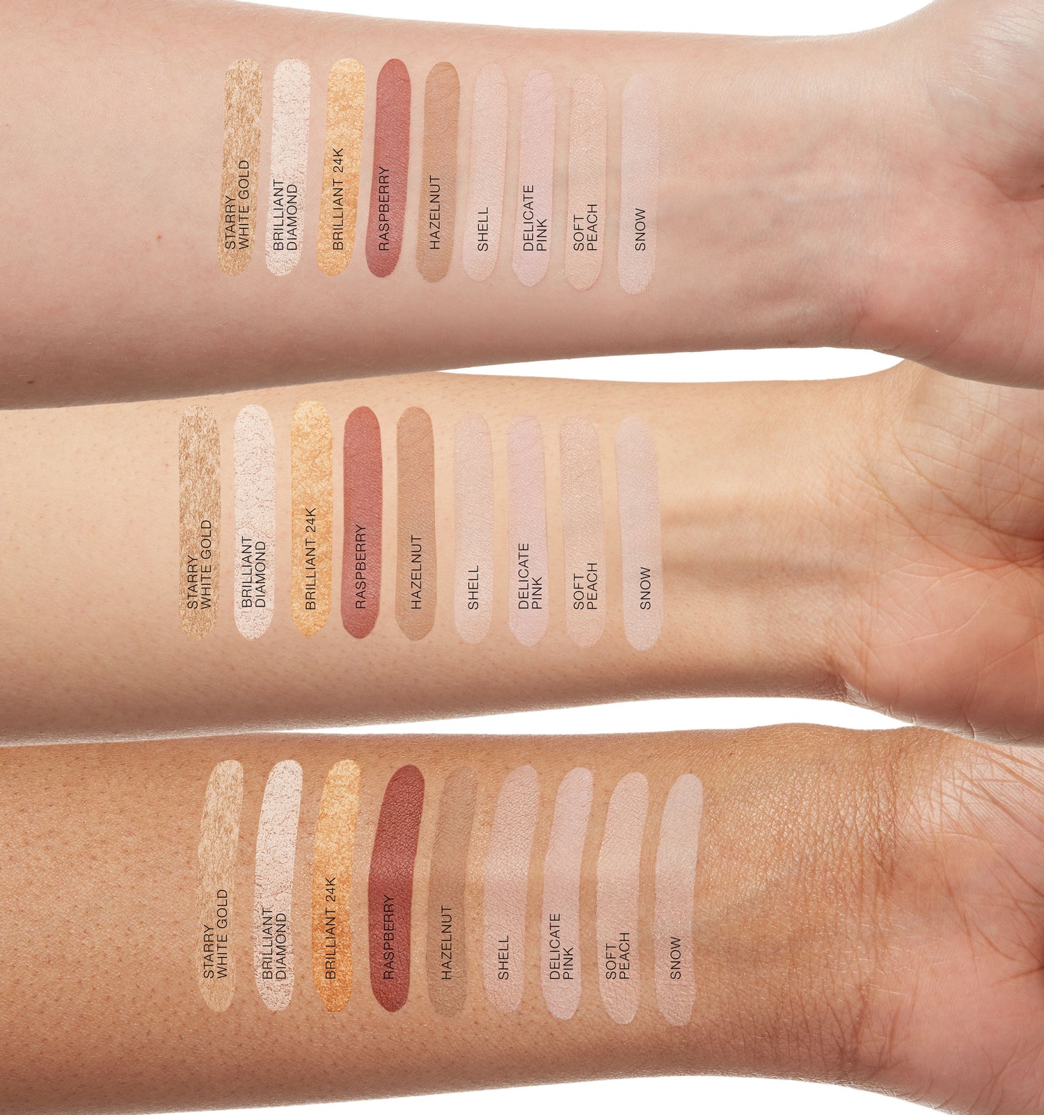 Group swatch image of Trish McEvoy Eye Shadow Refill