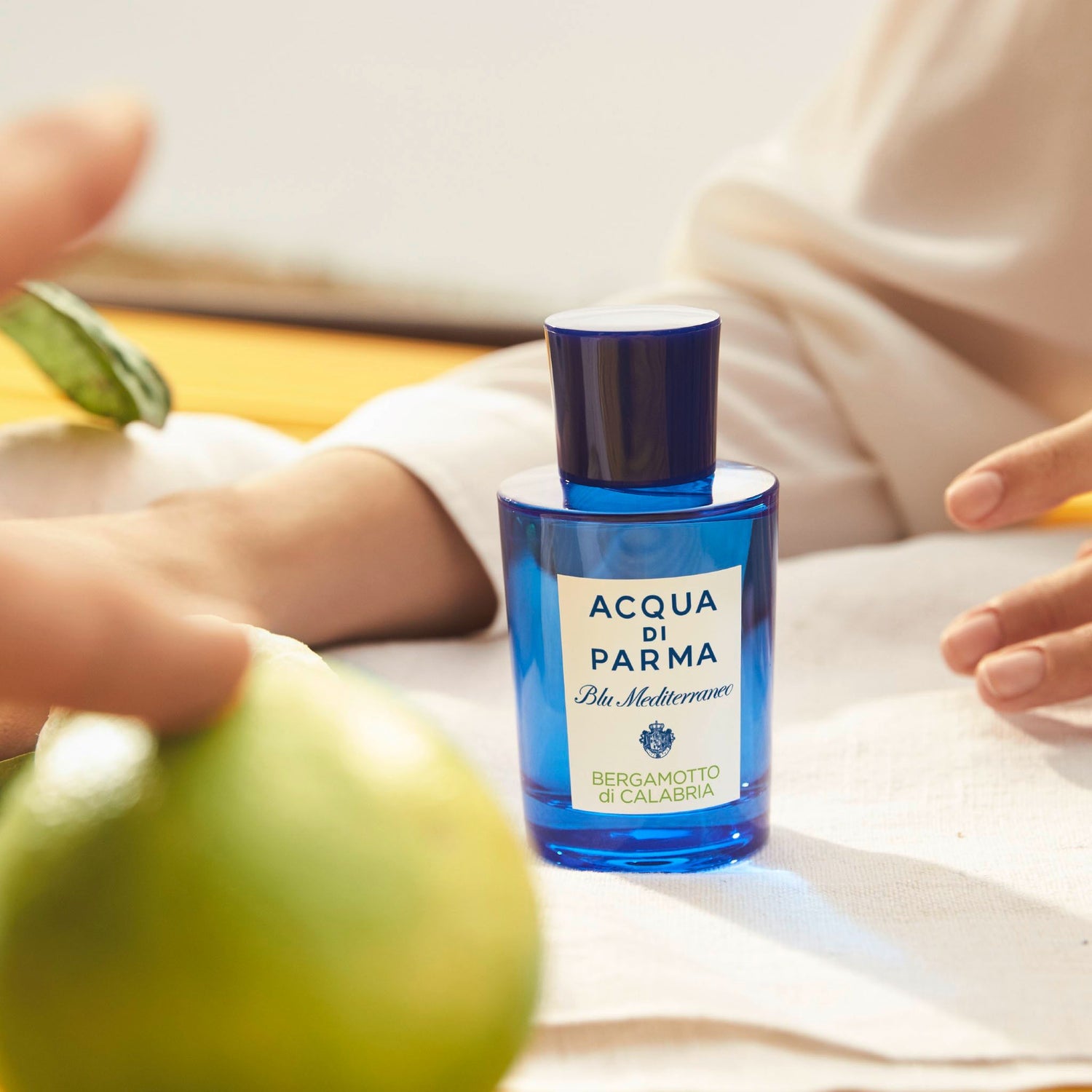 Lifestyle image of Acqua di Parma Blu Mediterraneo Bergamotto Di Calabria Eau de Toilette Spray variant: 2.5 oz