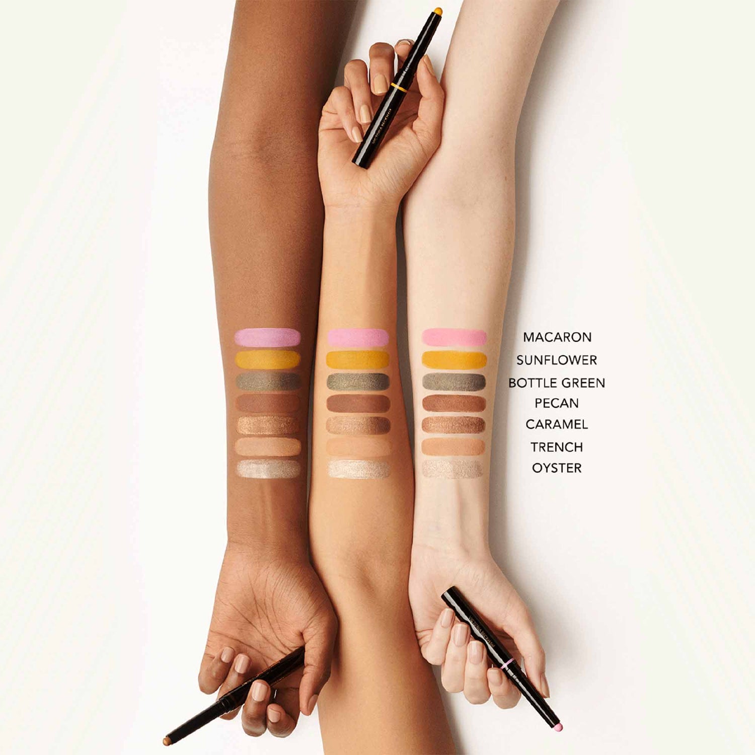 An arm swatch of Victoria Beckham Beauty EyeWear variant: Oyster