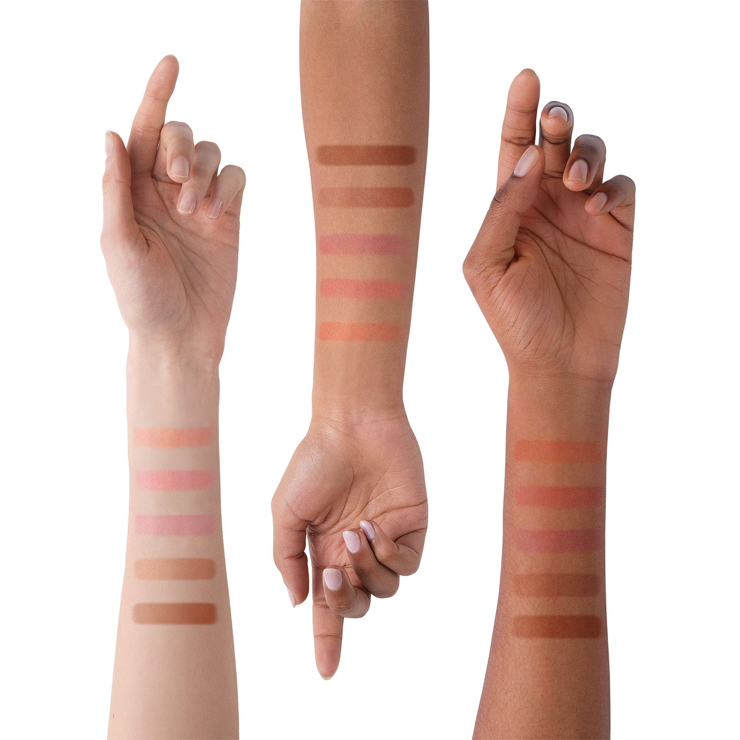An arm swatch of Victoria Beckham Beauty Colour Wash Bronze Water Tint