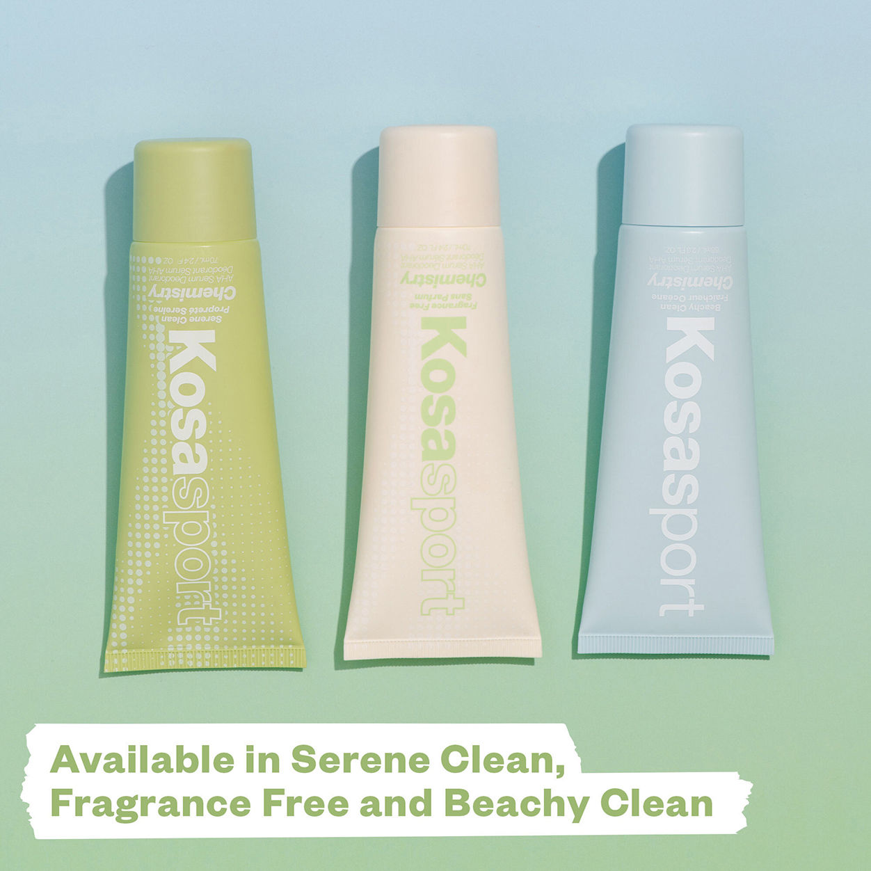 Information related to Kosas Chemistry AHA Serum Deodorant
