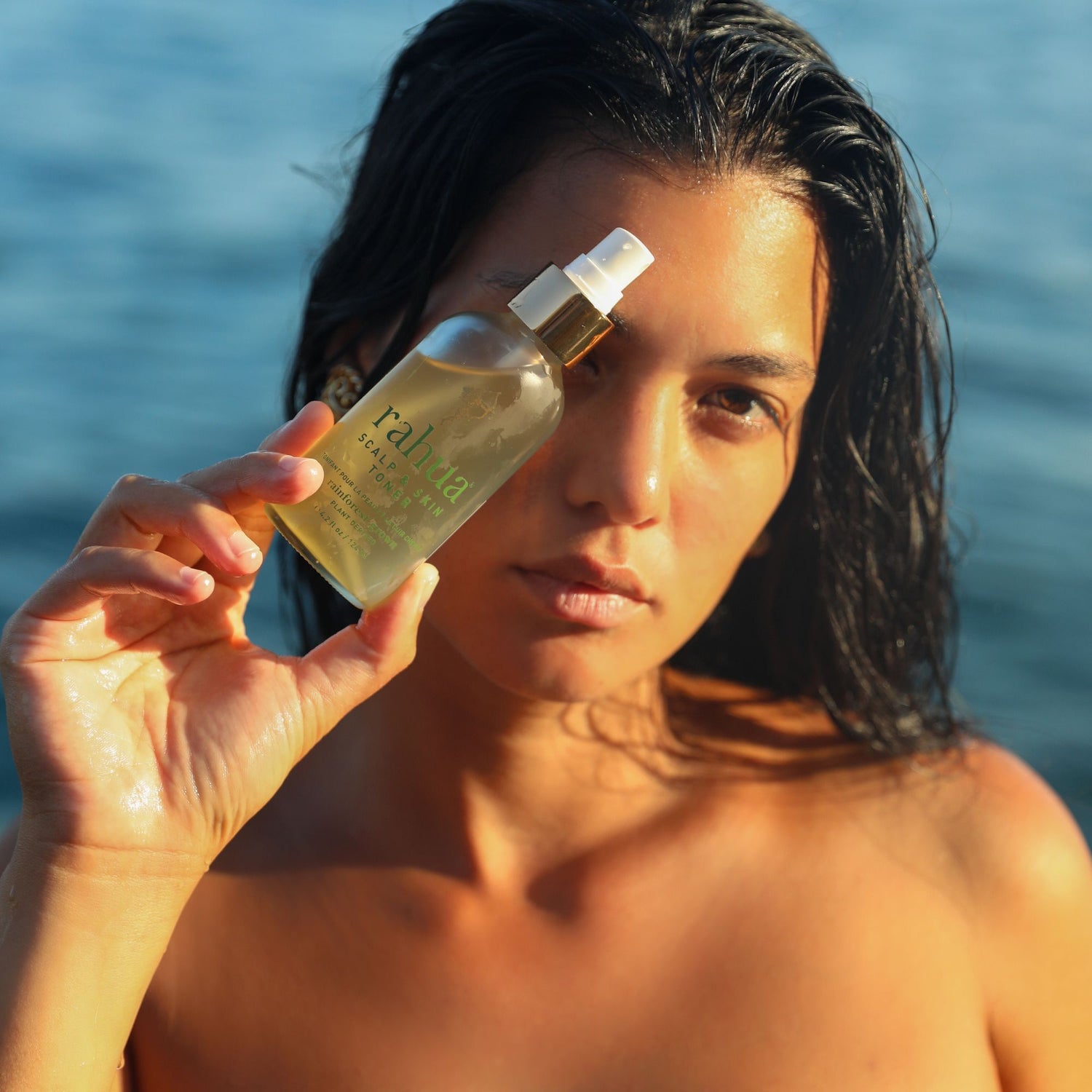 Model image of Rahua Scalp and Skin Toner variant: 4.2 fl oz