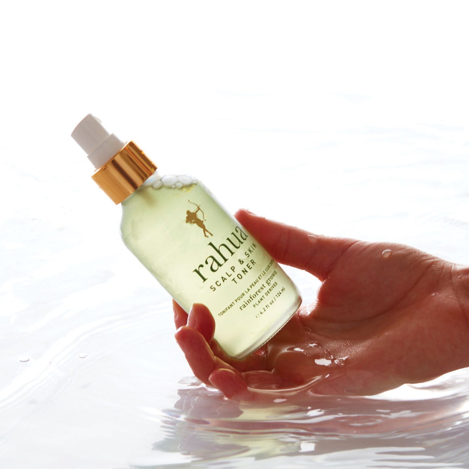 Lifestyle image of Rahua Scalp and Skin Toner variant: 4.2 fl oz