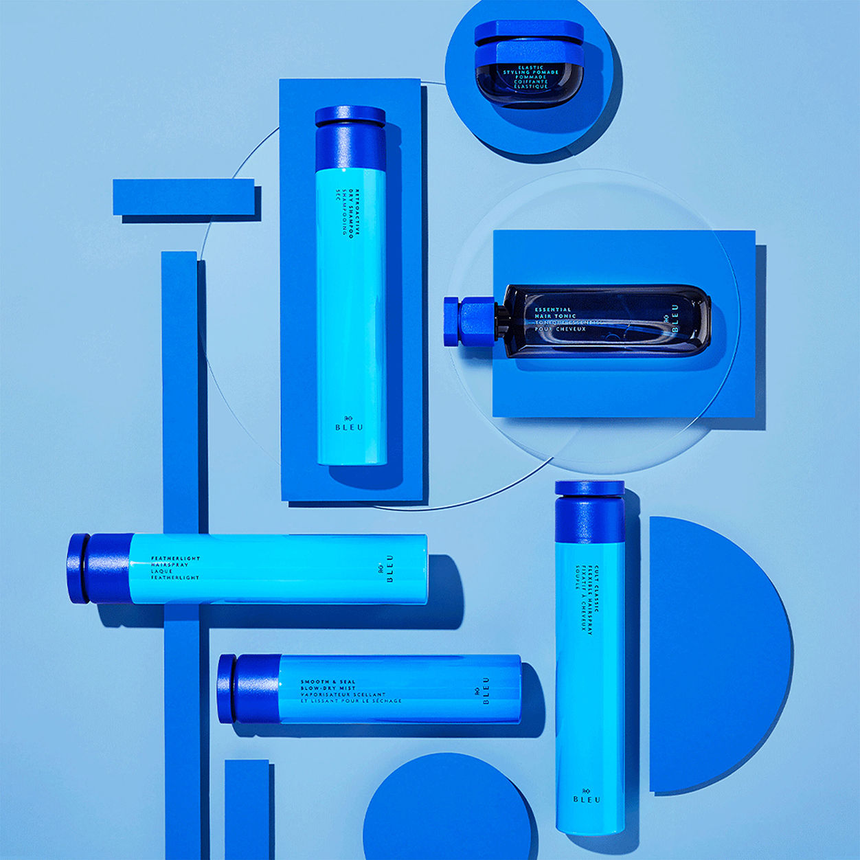 Lifestyle image of R+Co Bleu Retroactive Dry Shampoo variant: 6.8 oz
