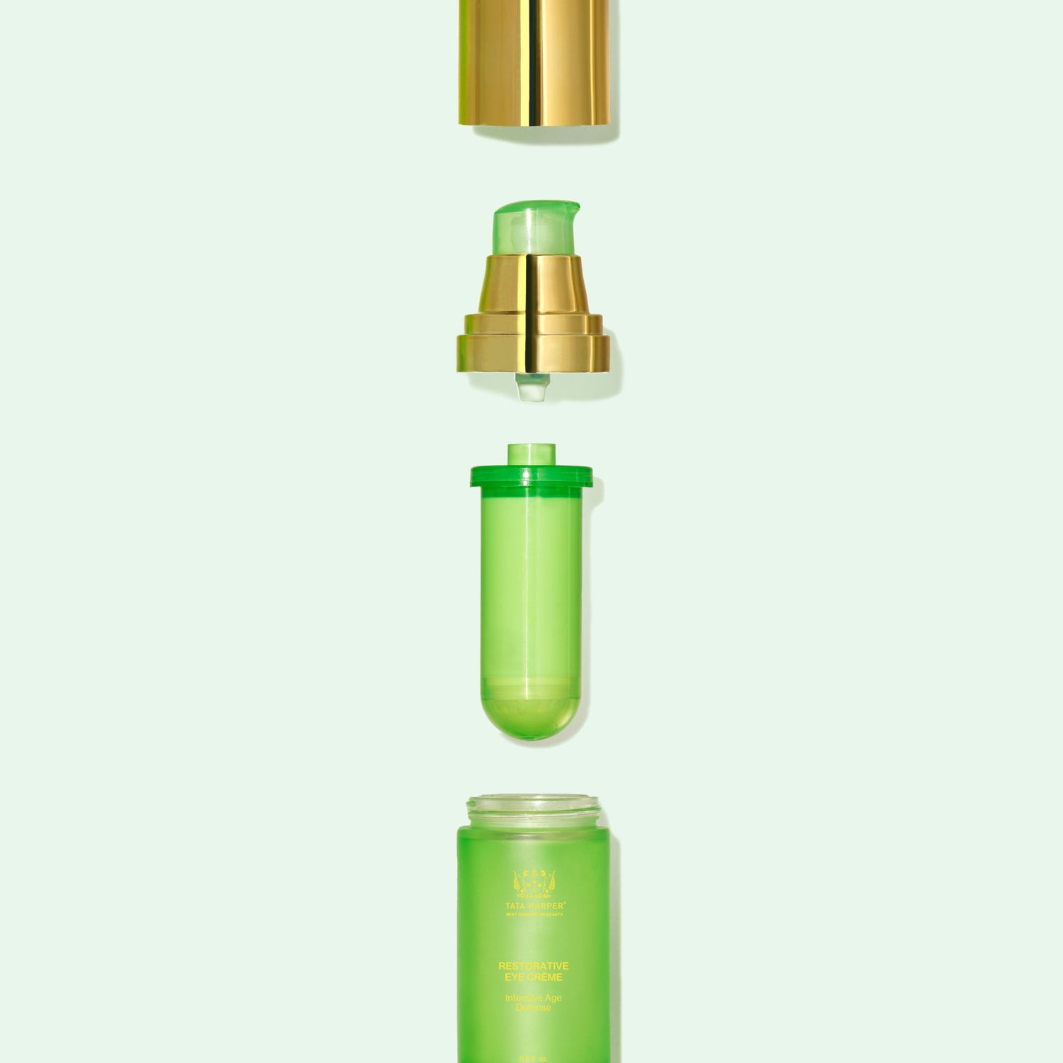 Lifestyle image of Tata Harper Restorative Eye Creme Starter Kit