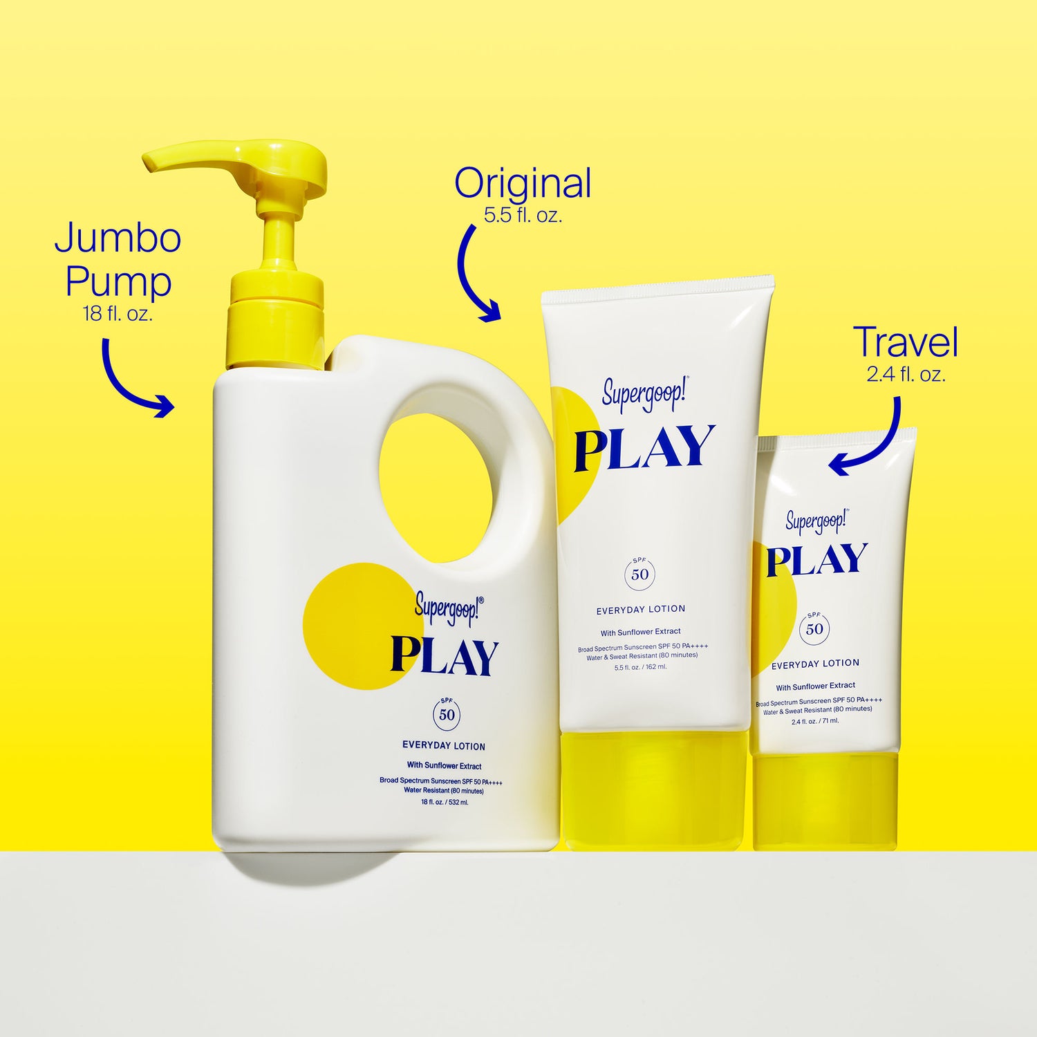 Information related to Supergoop! Play Everyday Lotion With Sunflower Extract SPF 50