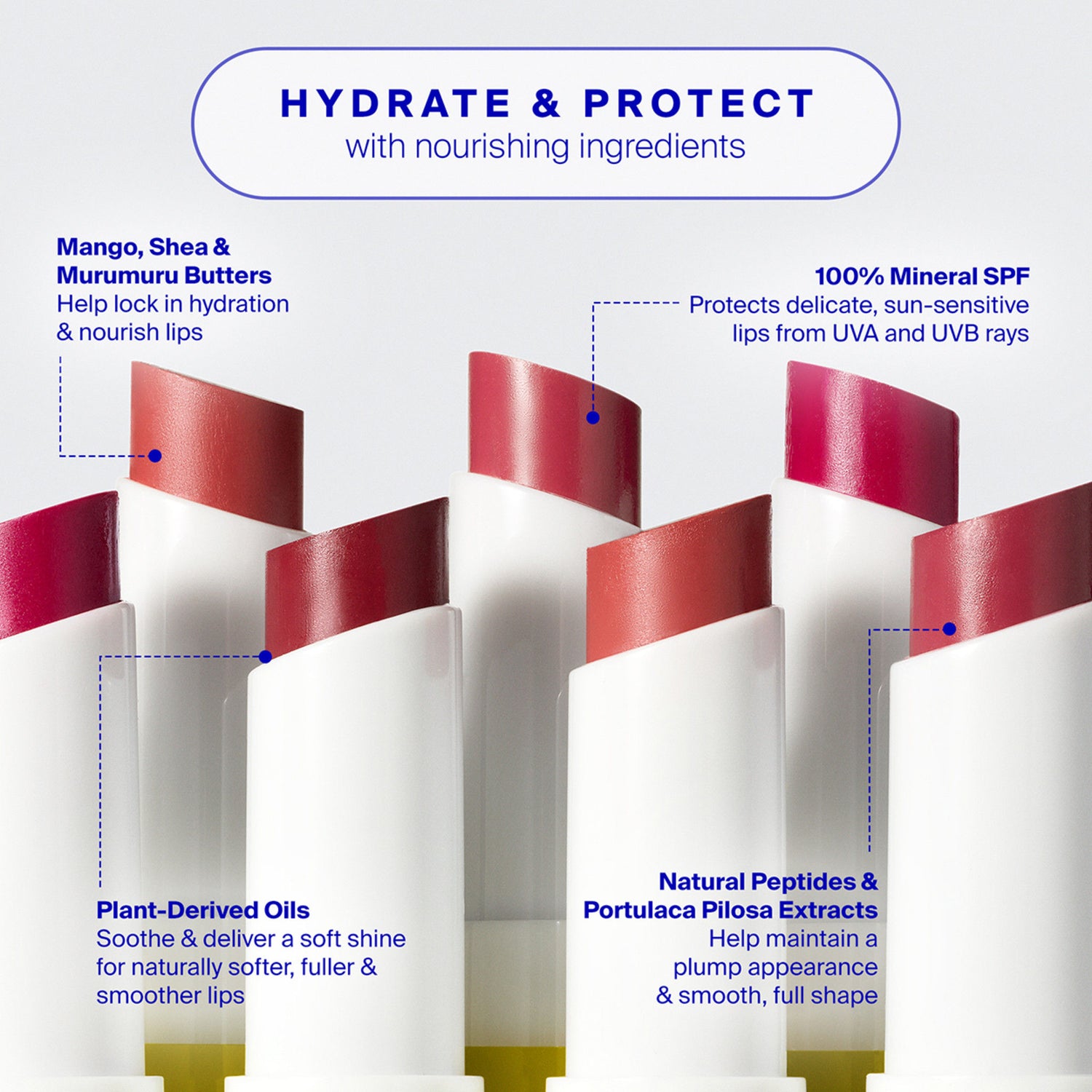 Information related to Supergoop! Lipshade 100% Mineral Lip Color SPF 30