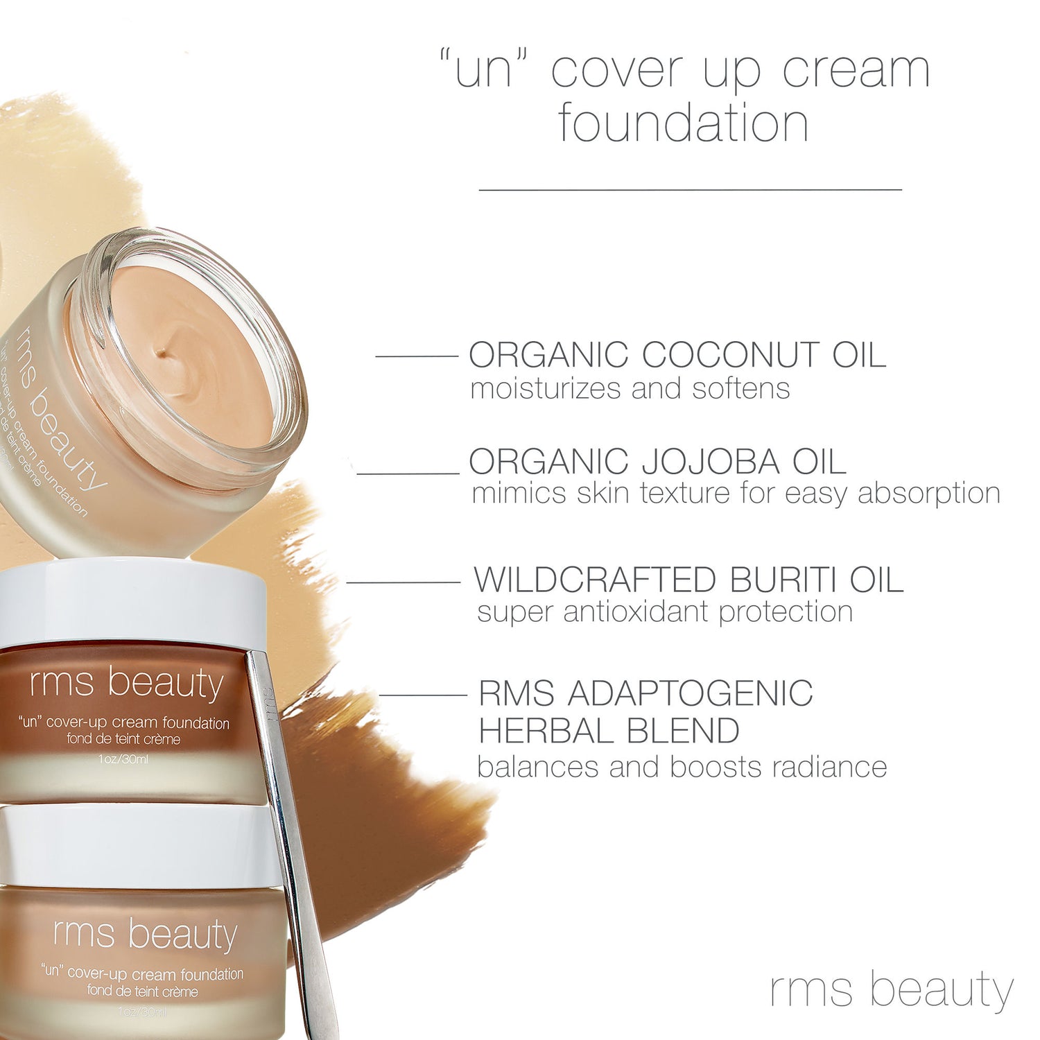 Information related to RMS Beauty UnCoverup Cream Foundation