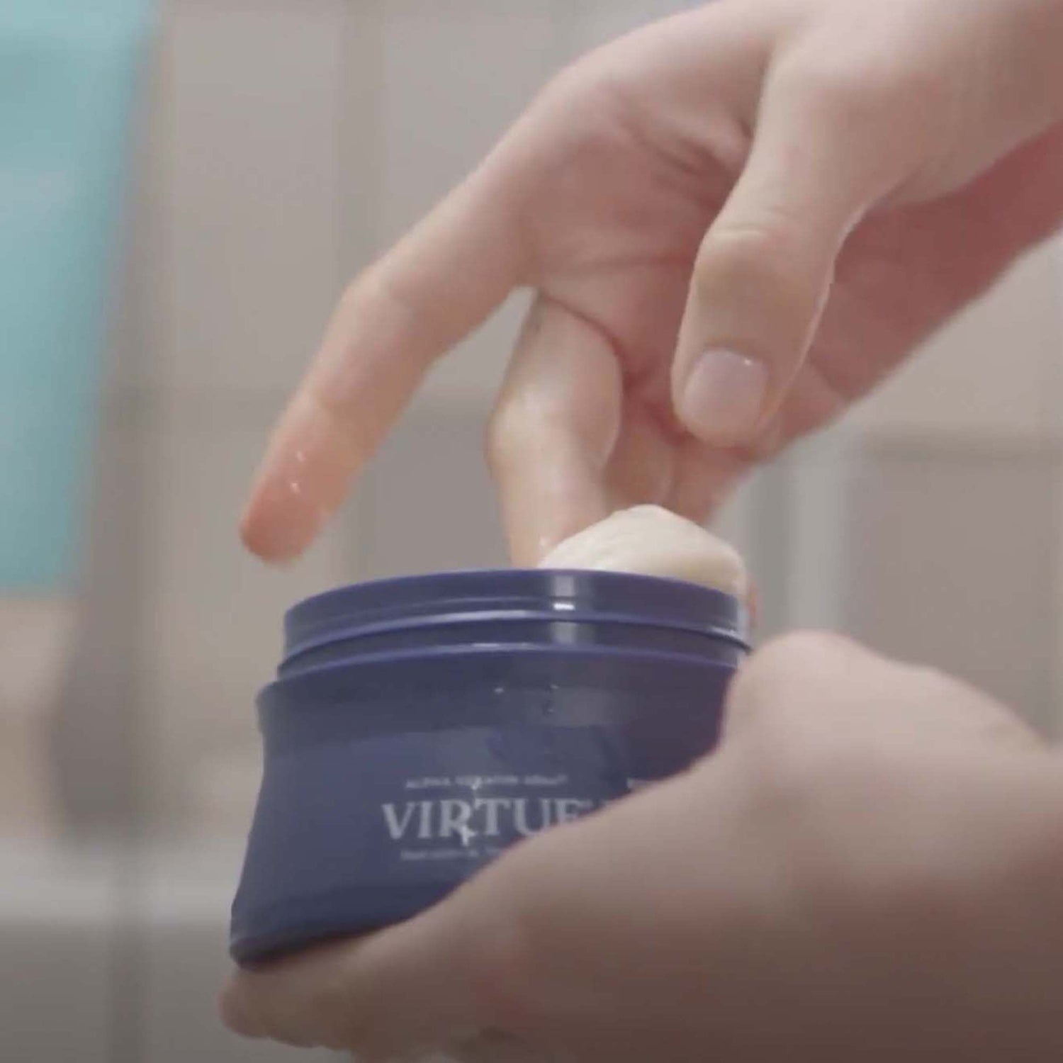 Lifestyle image of Virtue Restorative Treatment Mask