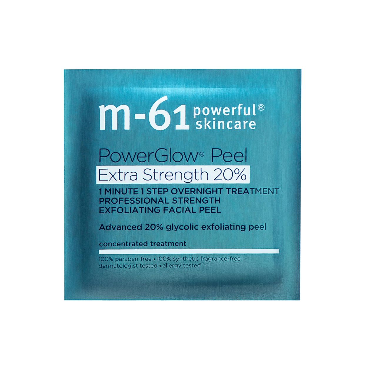Packette image of M-61 PowerGlow Peel Extra Strength 20% variant: 8 Treatments