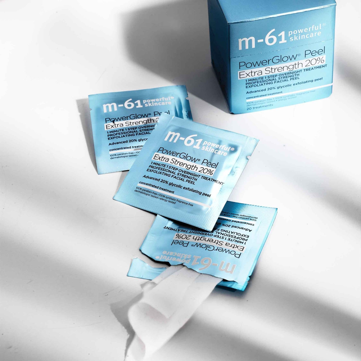 Lifestyle image of M-61 PowerGlow Peel Extra Strength 20% variant: 8 Treatments