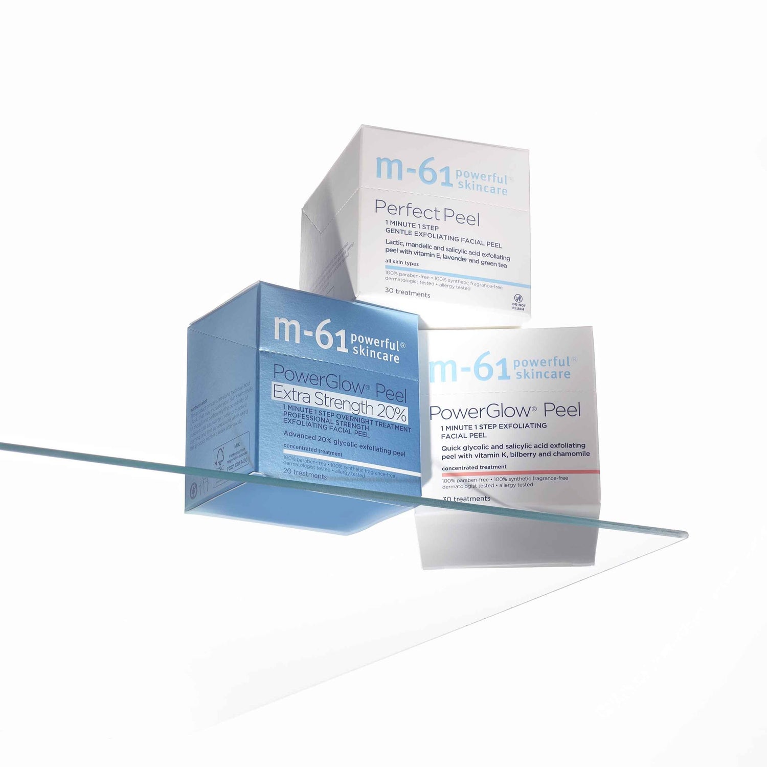 Lifestyle image of M-61 Perfect Peel variant: 30 Treatments