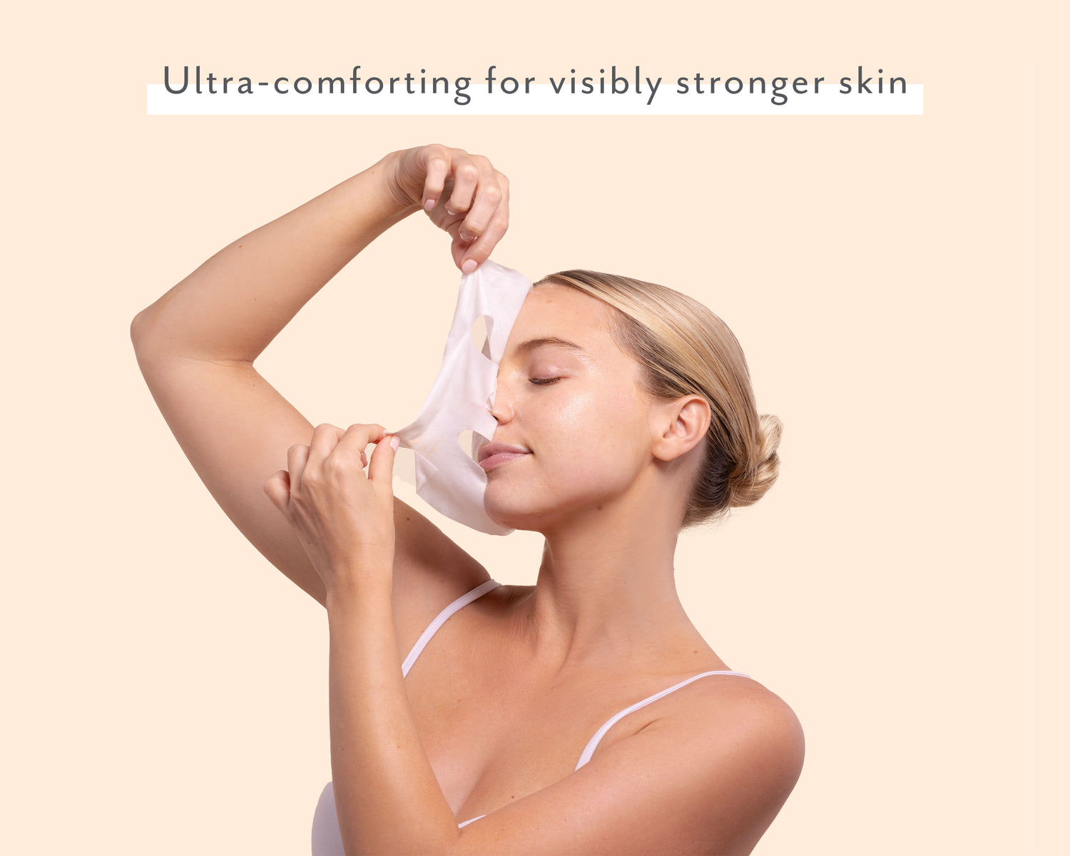 Model image of Patchology Skin Remedy Barrier-Boosting Sheet Mask