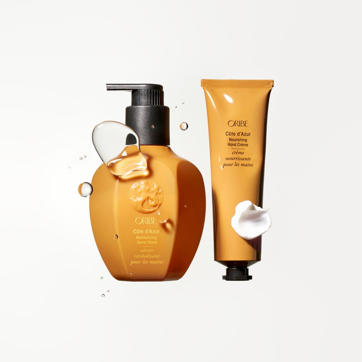 Lifestyle image of Oribe Côte d’Azur Revitalizing Hand Wash variant: 33.8 fl oz (Refill)