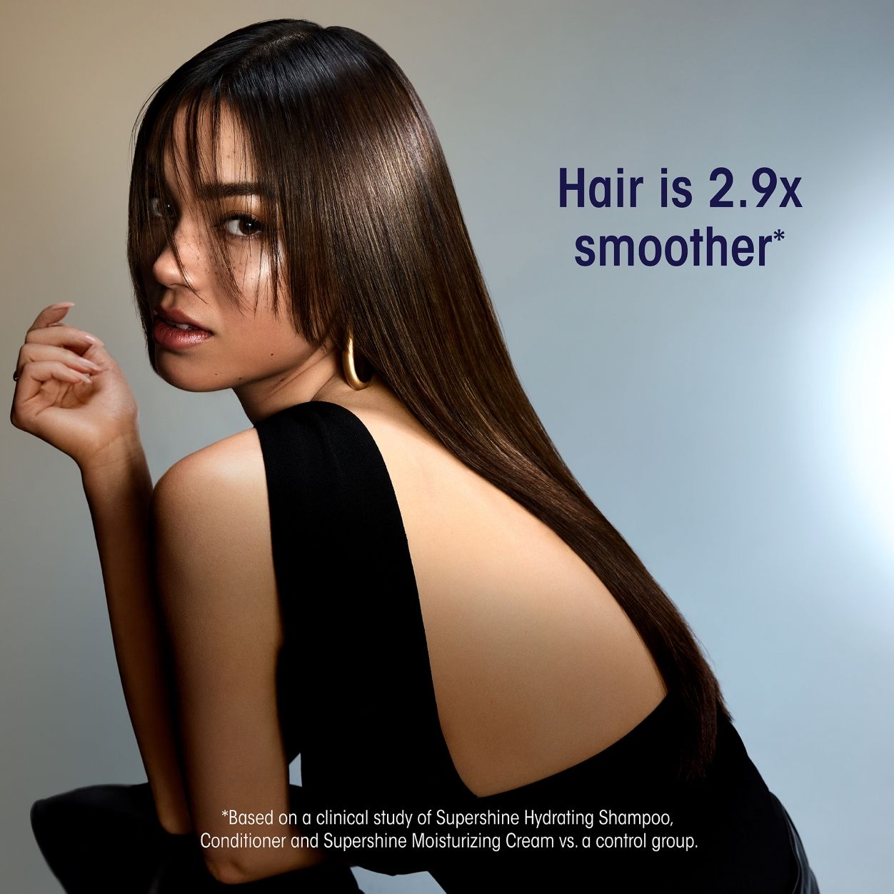 Model image of Oribe Supershine Hydrating Conditioner variant: 6.8 fl oz