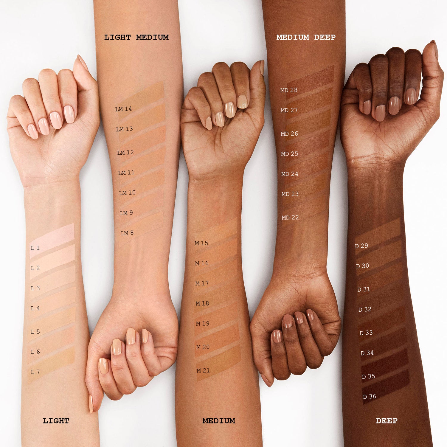 Group swatch image of Pat McGrath Labs Skin Fetish Sublime Perfection Foundation