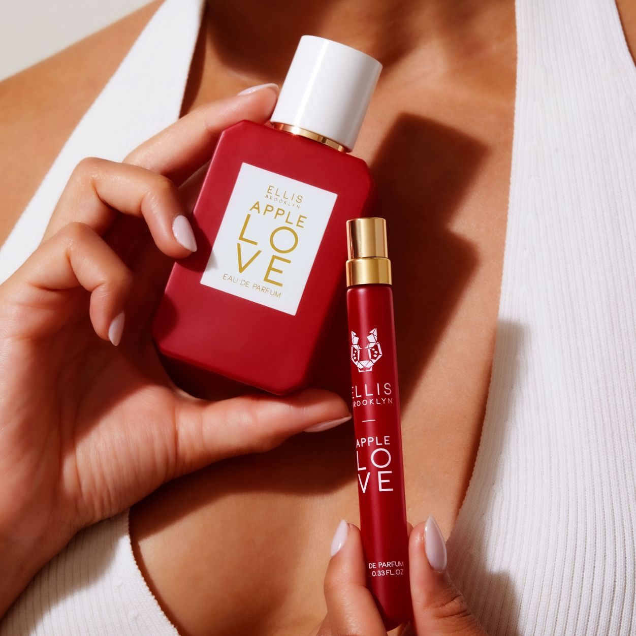 Lifestyle image of Ellis Brooklyn Apple Love Eau de Parfum variant: 0.33 fl oz