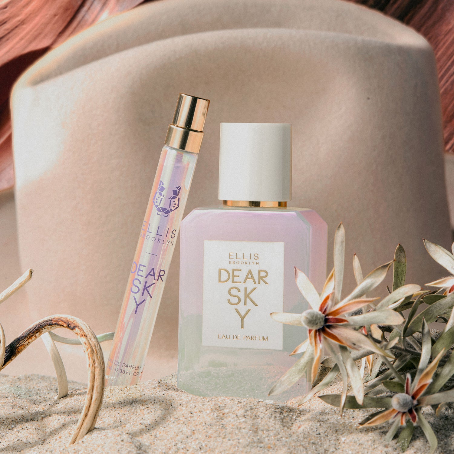 Lifestyle image of Ellis Brooklyn Dear Sky Eau de Parfum variant: 0.33 fl oz
