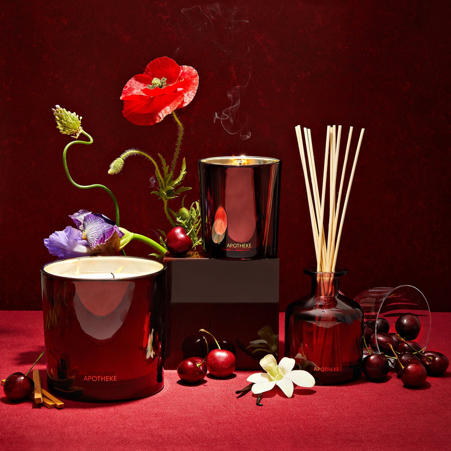 Image of product in the same collection as Apotheke Bitter Cherry Scented Candle (Limited Edition)