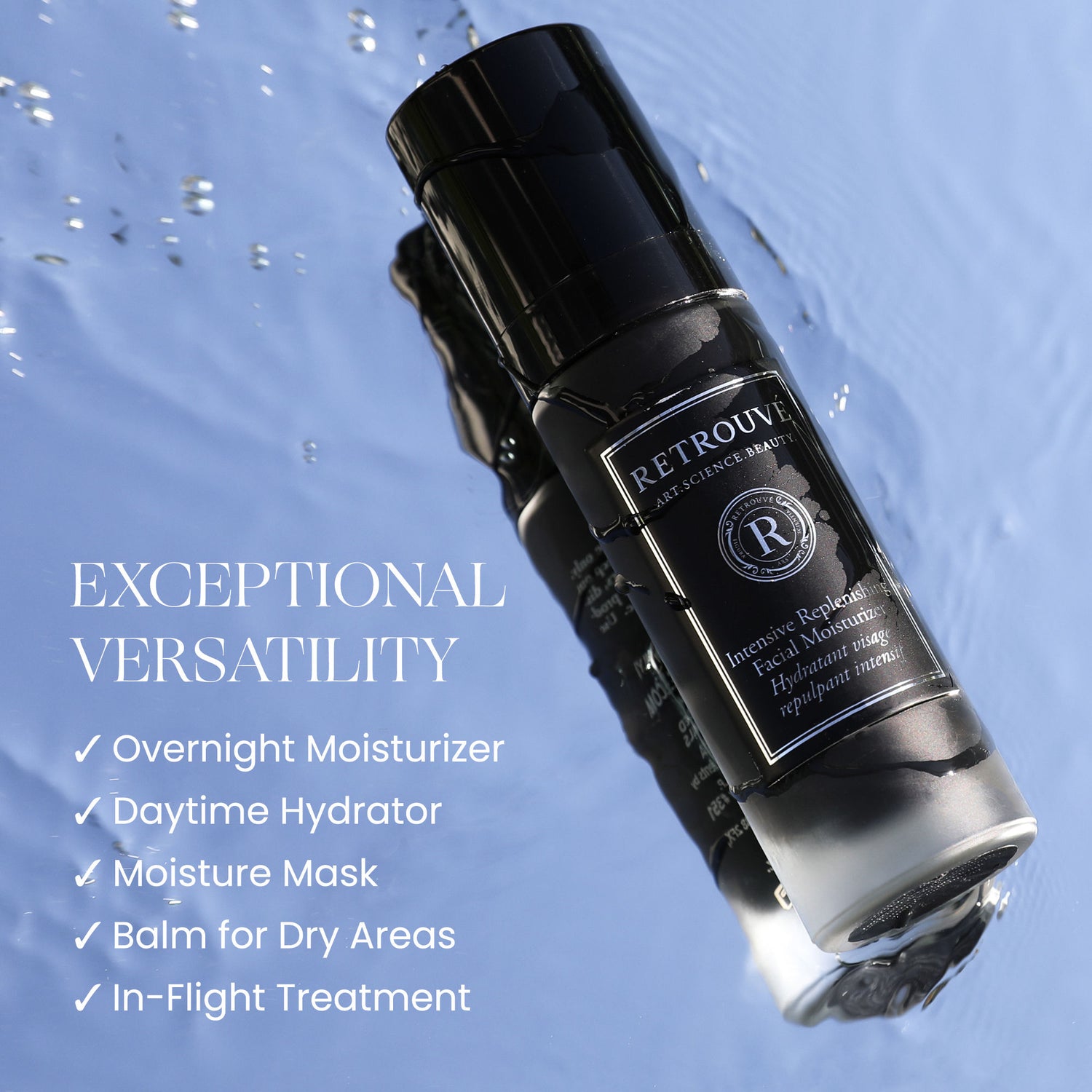 Lifestyle image of Retrouvé Intensive Replenishing Facial Moisturizer variant: 1 oz