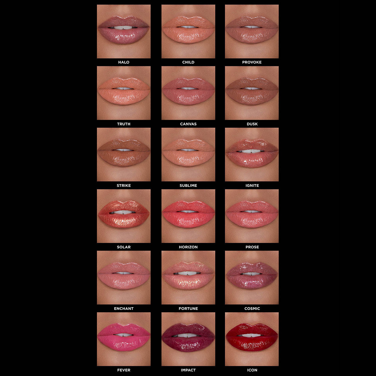 Group model image of Hourglass Unreal High Shine Volumizing Lip Gloss