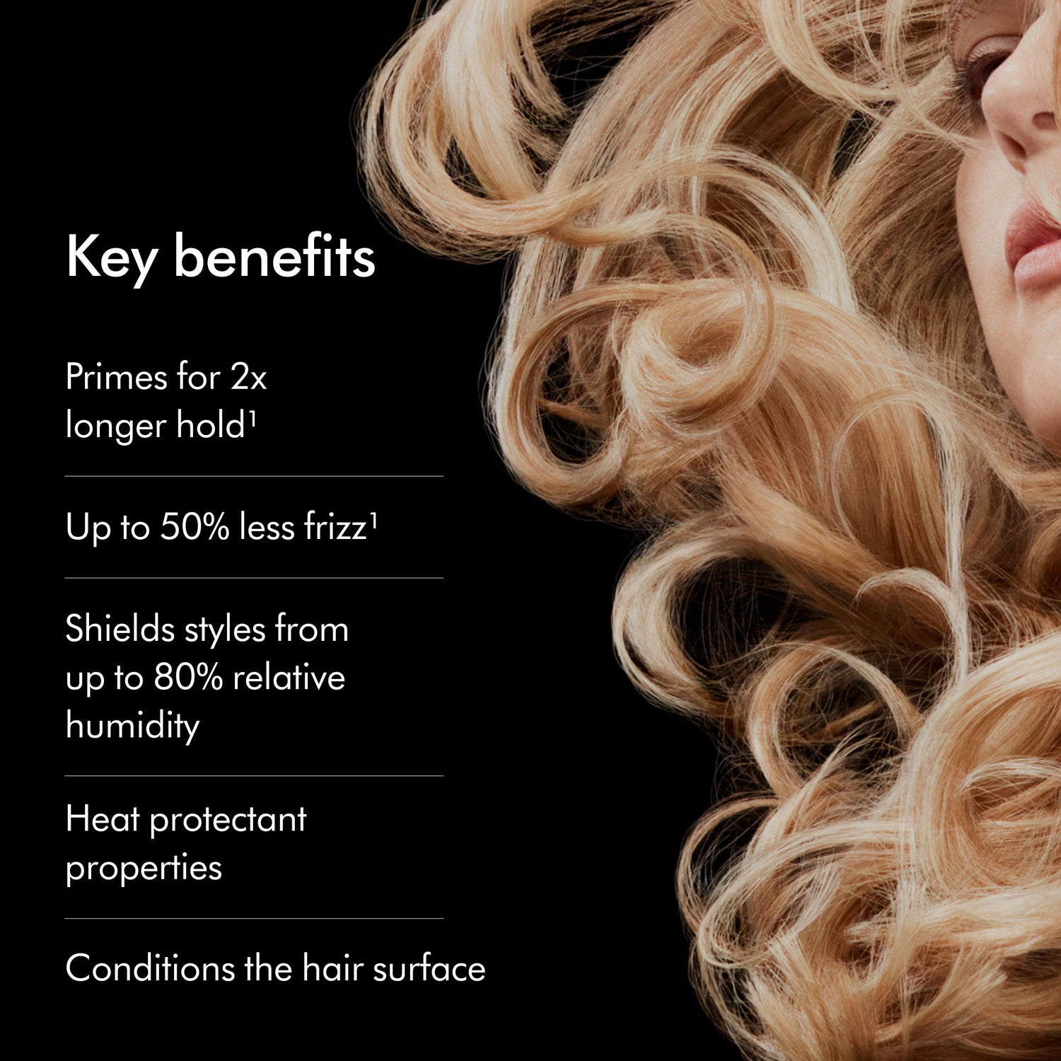 Lifestyle image of Dyson Chitosan Pre-Style Cream Straight to Wavy Light Conditioning variant: 3.38 fl oz