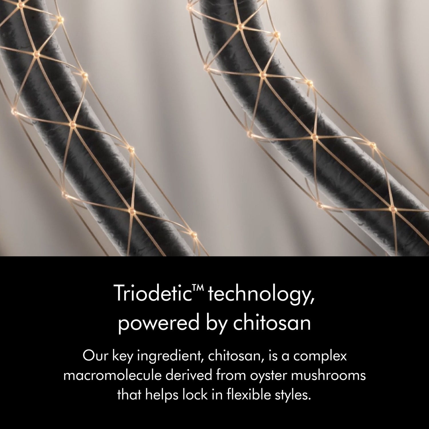 Lifestyle image of Dyson Chitosan Pre-Style Cream Curly to Coily Light Conditioning