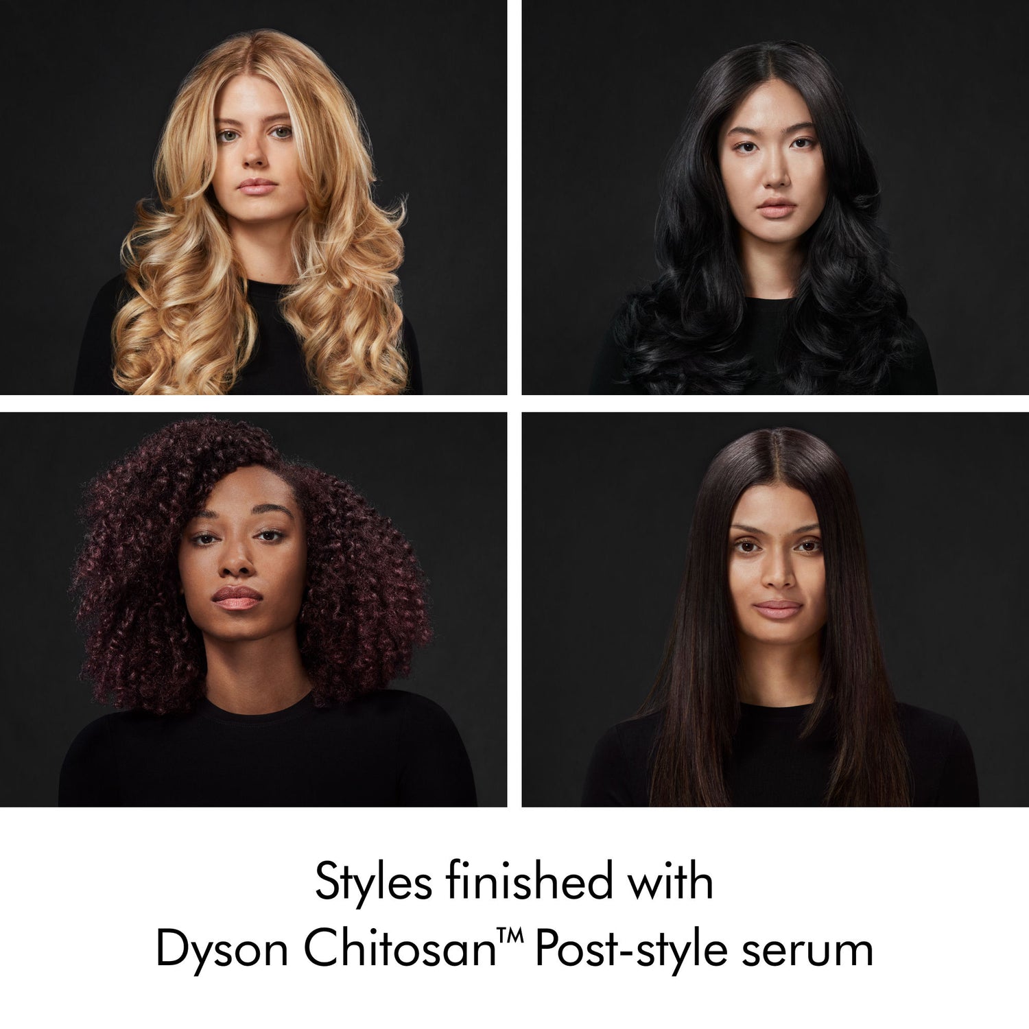 Model image of Dyson Chitosan Post-Style Serum variant: 3.38 fl oz