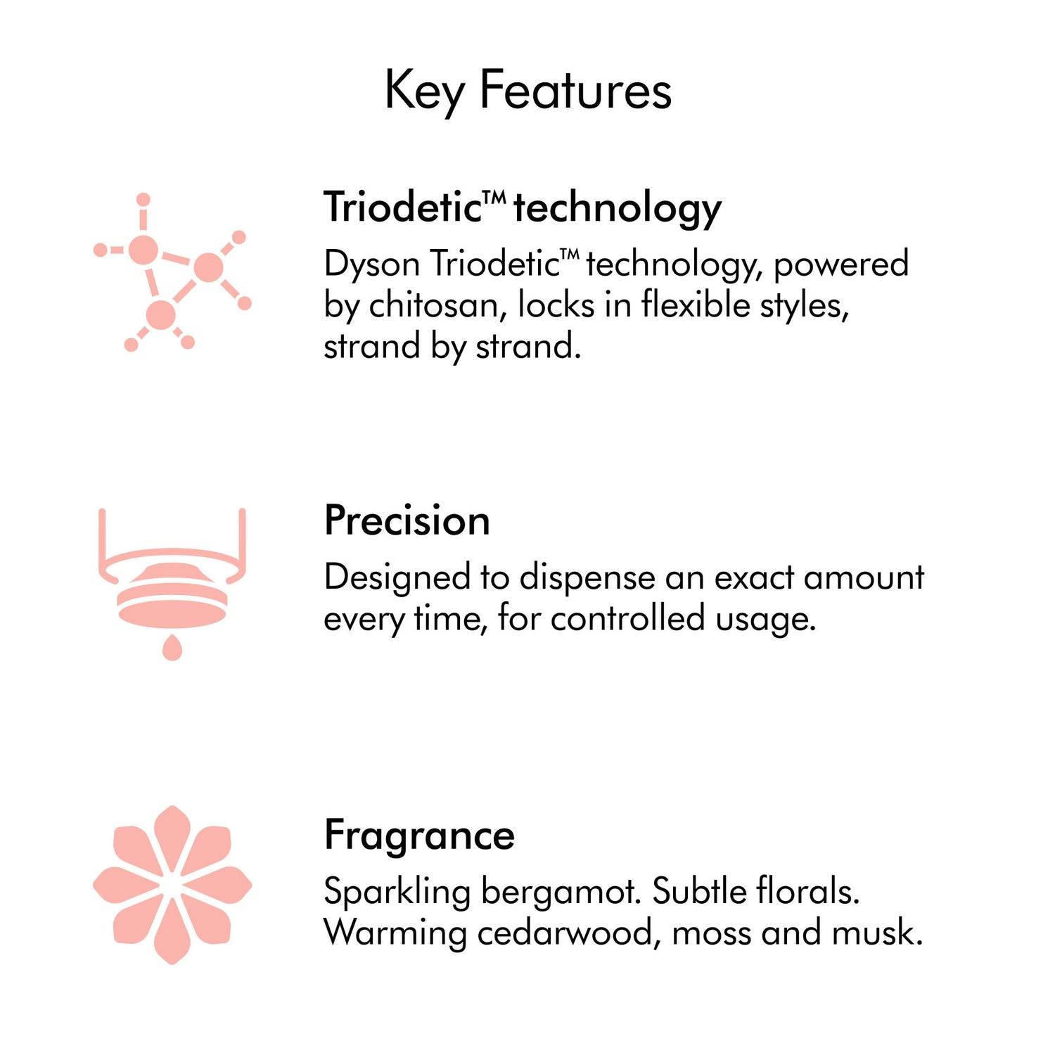 Lifestyle image of Dyson Chitosan Post-Style Serum variant: 3.38 fl oz