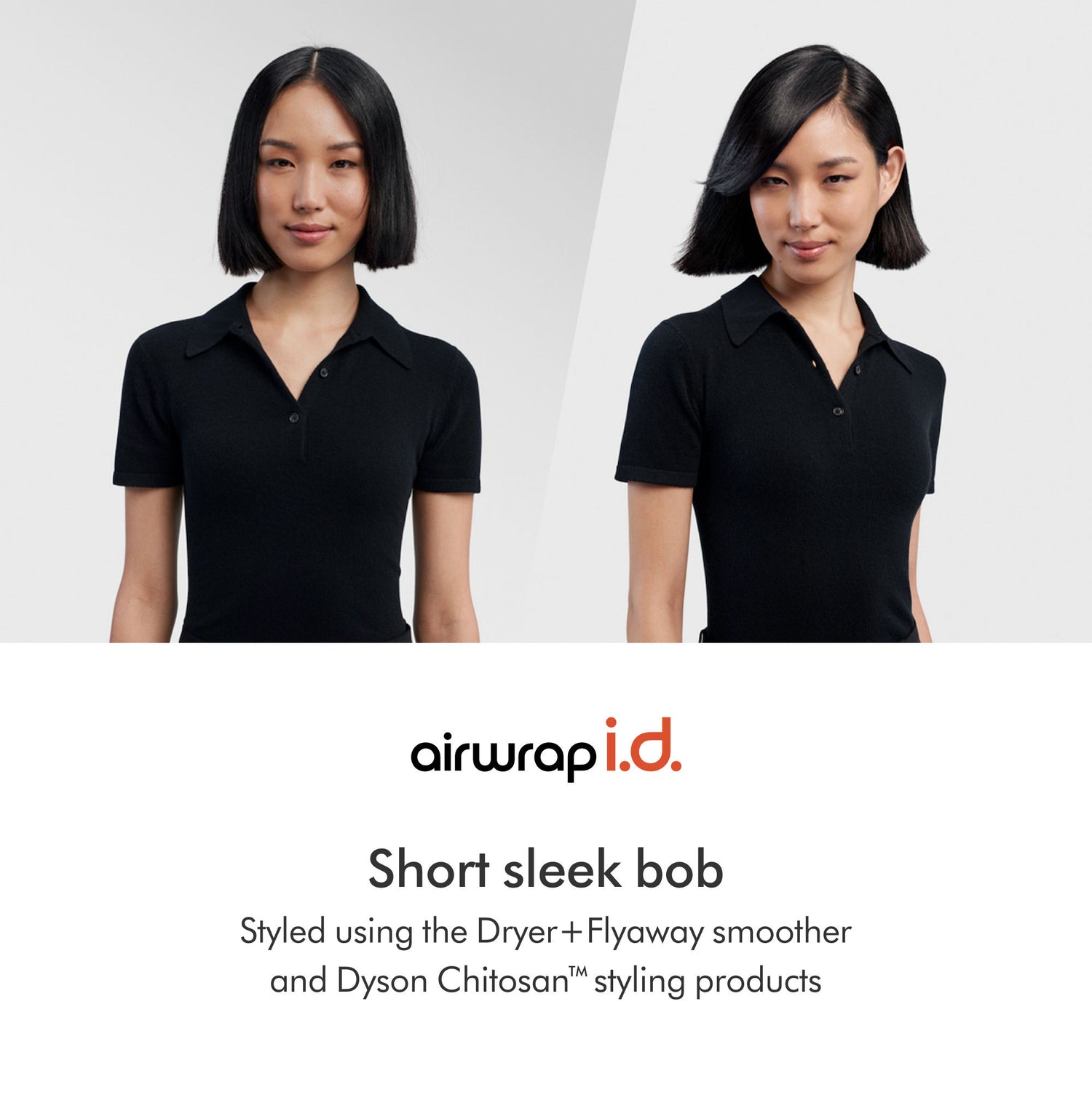 Before and after results of using Dyson Airwrap i.d. Multi-Styler and Dryer Straight+Wavy variant: Jasper Plum (Limited Edition)