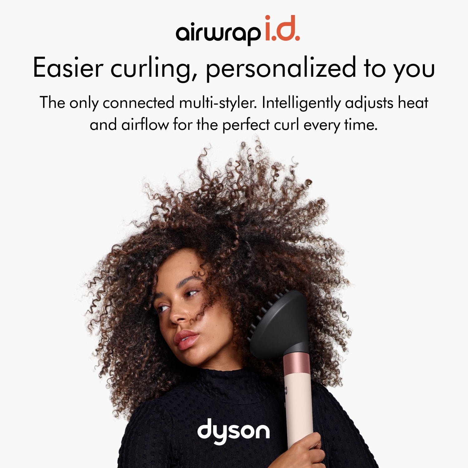 Model image of Dyson Airwrap i.d. Multi-Styler and Dryer Curly+Coily variant: Jasper Plum (Limited Edition)