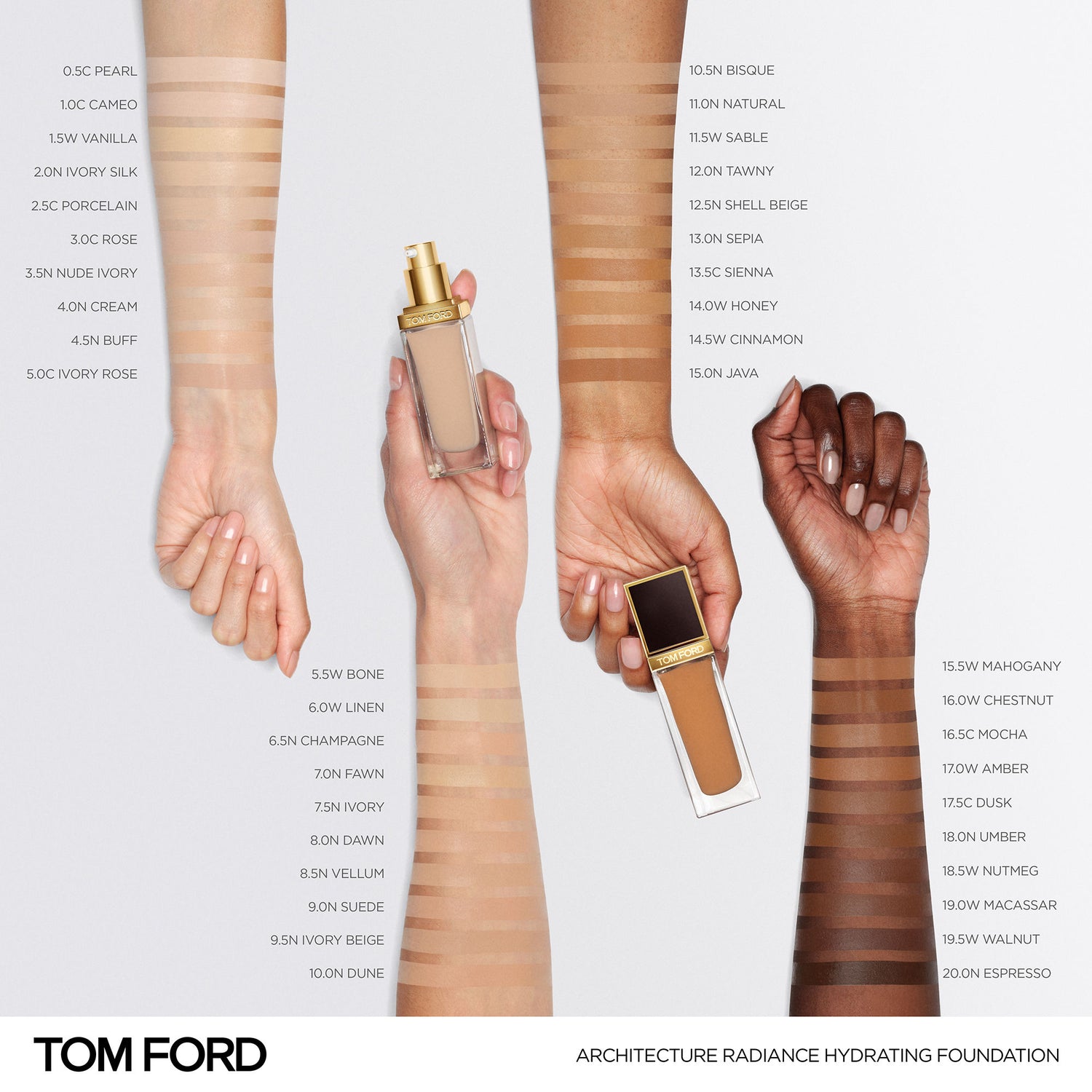 Image of product in the same collection as Tom Ford Architecture Radiance Hydrating Foundation Broad Spectrum SPF 50