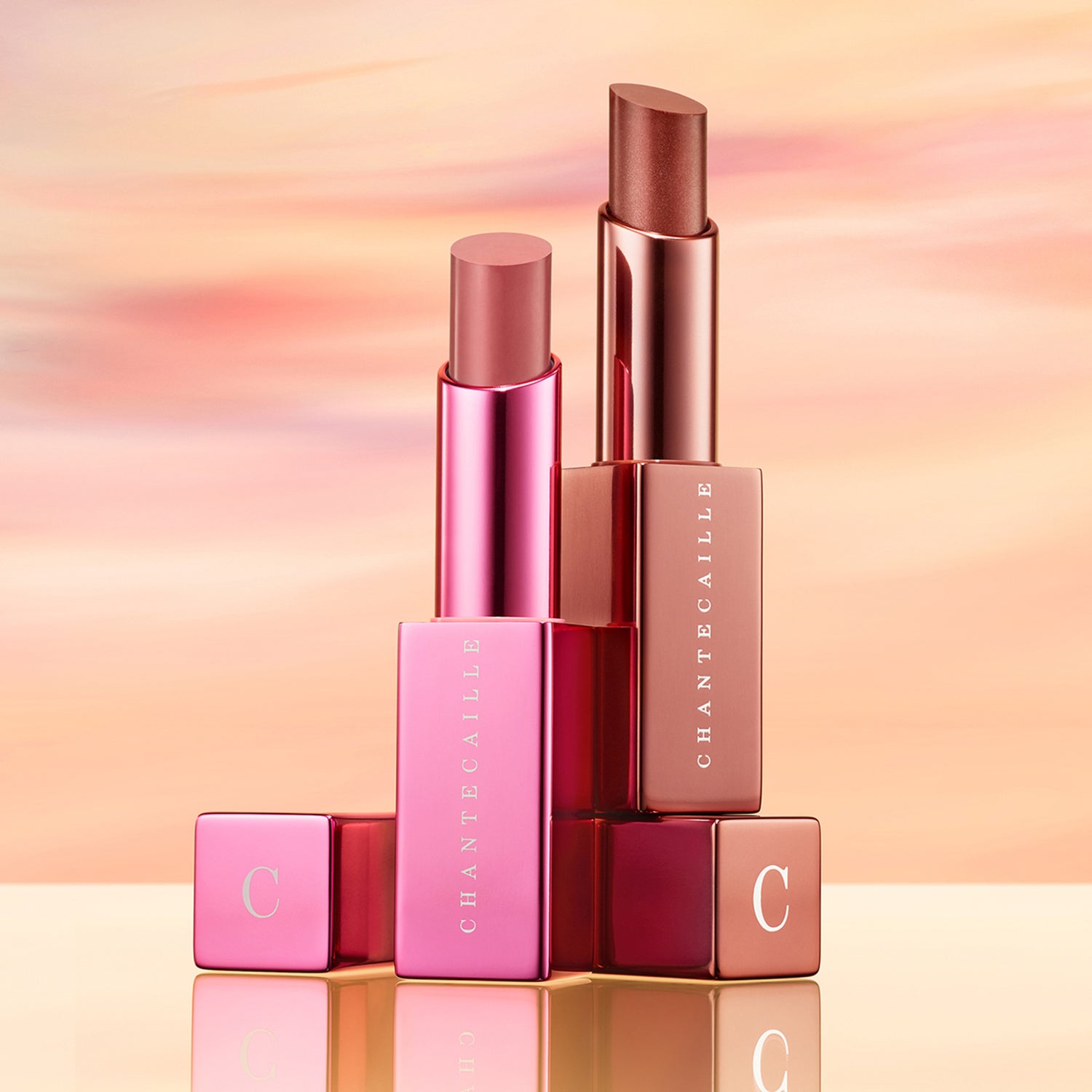 Limited edition Chantecaille Cosmos Collection Lip Chic (Limited Edition) Color/Shade variant: Ceylon lifestyle image .