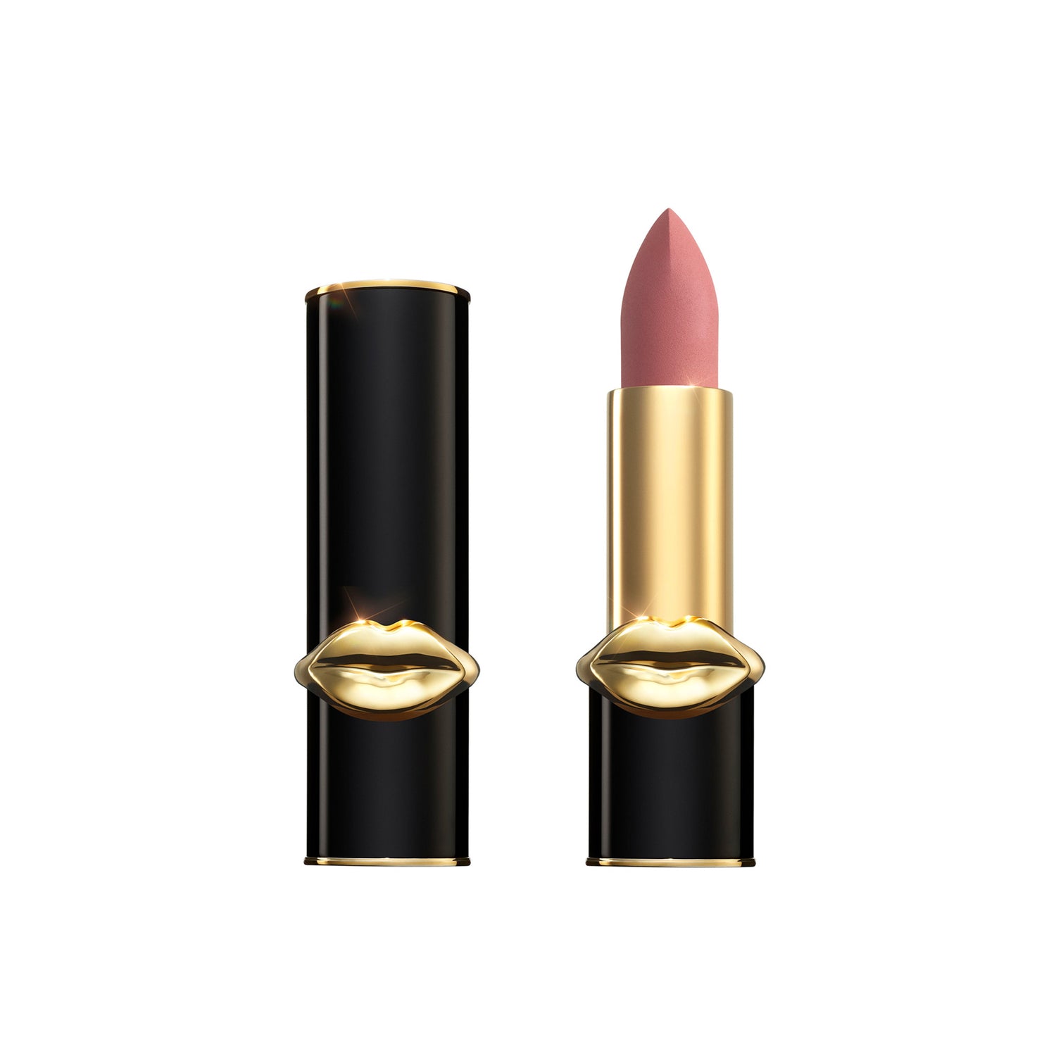 Pat McGrath Labs MatteTrance Lipstick Color/Shade variant: Femmebot open container image. This product is in the color nude