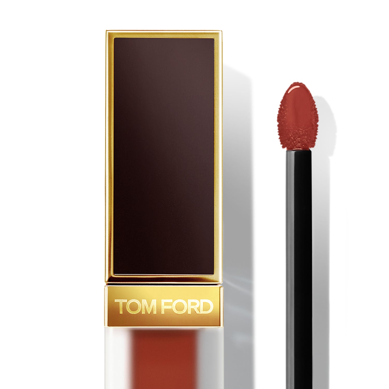 Tom Ford Liquid Lip Luxe Matte Color/Shade variant: Smitten open container image.